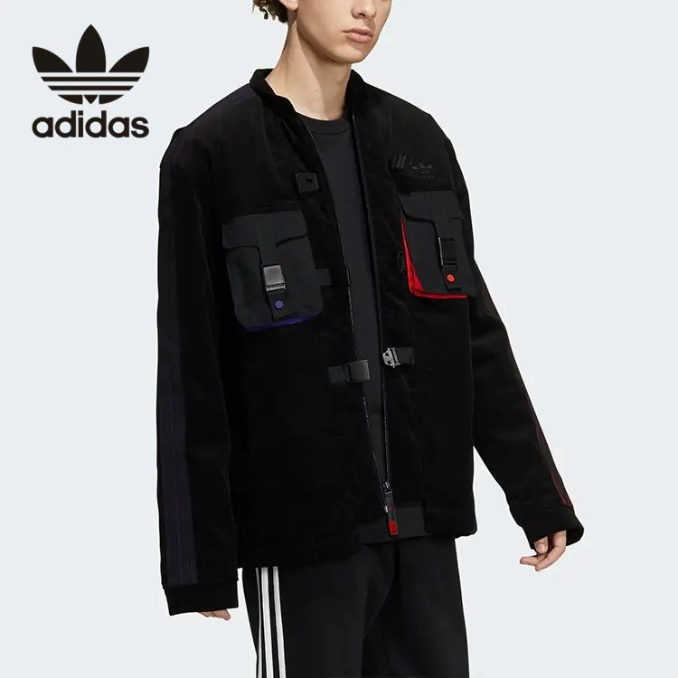 【adidas】Áo khoác bông nam Adidas casual thời trang cao cấp dễ phối đồ thể thao