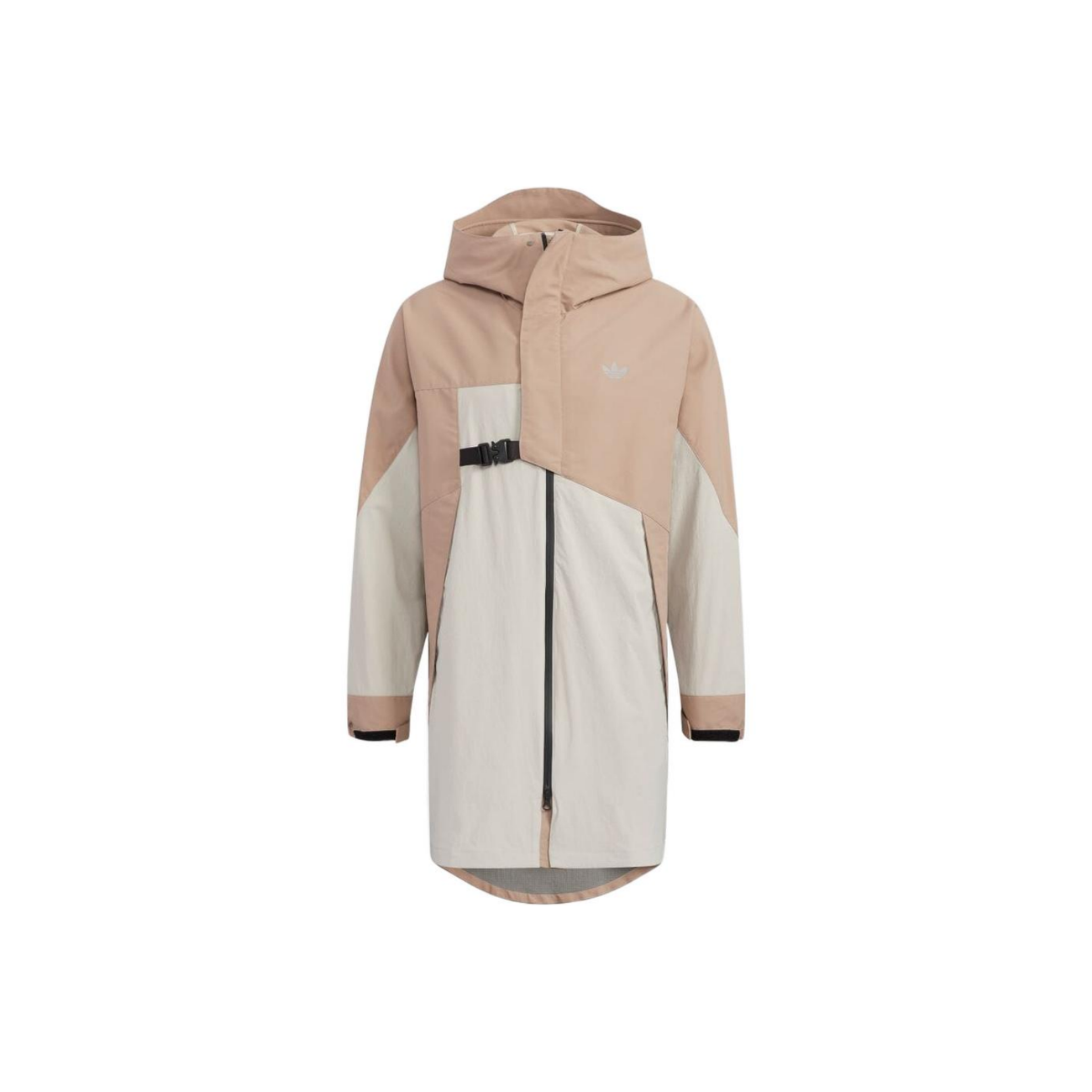 【adidas】Áo gió nam Adidas Originals thời trang phối màu logo form rộng kéo khóa có mũ